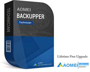 AOMEI Backupper Technician Edition, Lifetime Free Upgrade