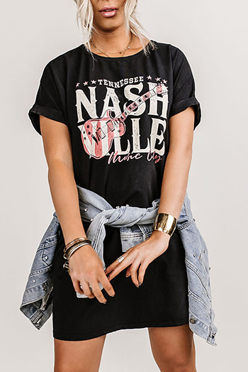 Black Nashville Music Festival Trending T Shirt Dress