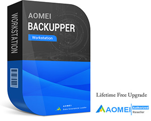 AOMEI Backupper WorkStation + Lifetime Free Upgrade, Authorised Seller