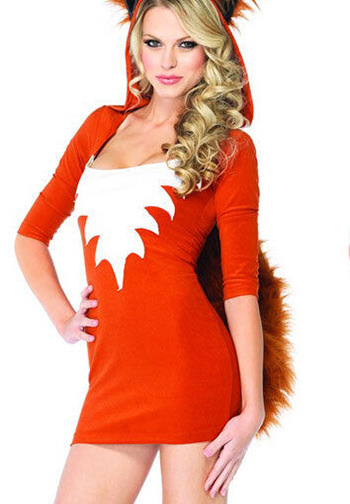 Fox Style Fancy Halloween Dress Costume