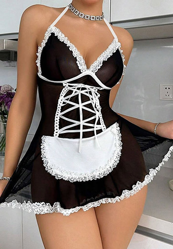 Maid To Please 2 Piece Bedroom Costume Set