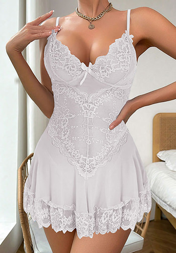 A Touch of Lace Babydoll Set