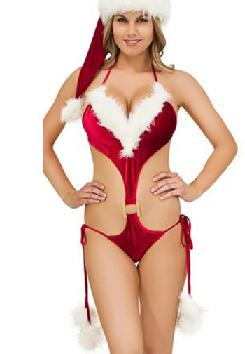 Seductive Teddy Christmas Costume