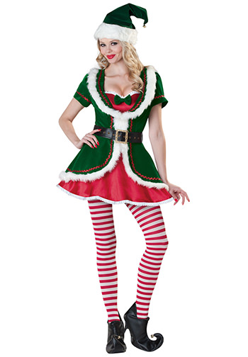 Holiday Honey Elf Christmas Costume