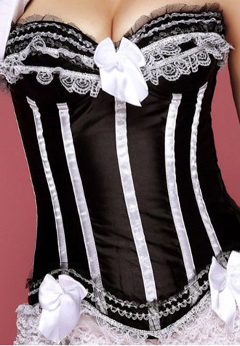 Adorable Strapless Boned Corset