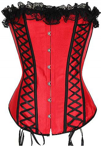 Lace-Up Lover Burlesque Corset