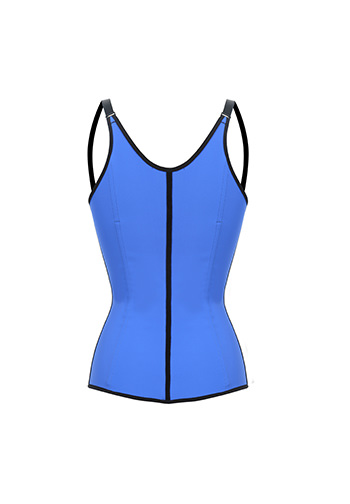 Blue Sport Waist Trainer Latex Cincher Corset