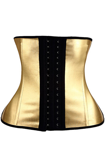 Shining Latex Waist Trainer Underbust Corset