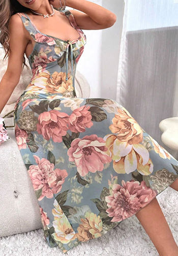 Analise Floral Maxi Dress