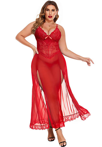 Plus Size Best You Ever Had Lace Sleep Gown