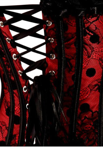 Pixie Polka Dot Burlesque Corset