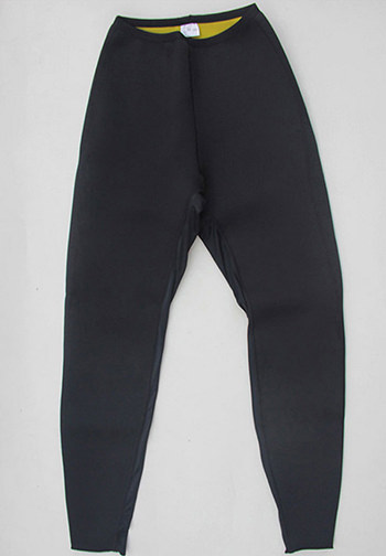 Nine points fat burning fat model body pants pants rubber