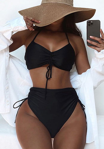 Señorita Margarita Ruched 2 Piece Bikini