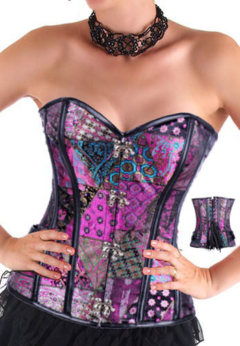 Beauty Fantasy Brocade Corset