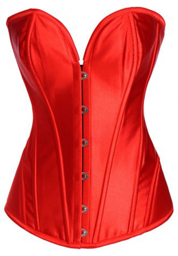 Steel Boned Burlesque Corset