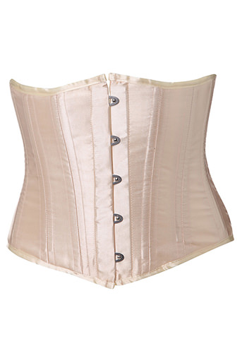 Apricot Waist Training Underbust Corset