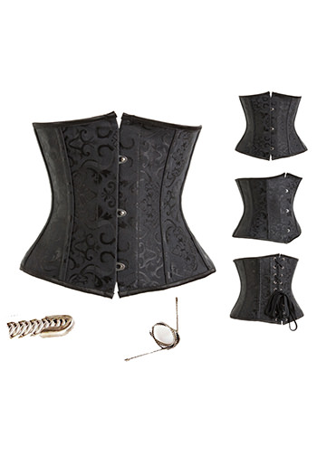 Steel Boned Waist Training Corset