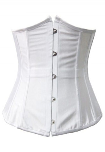 Vintage Underbust Satin Boning Corset Bustier