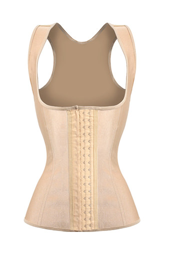 Sexy Halter Waist Trainer Cincher Latex Rubber Strap Corsets