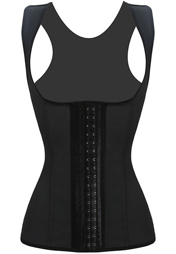 Sexy Halter Underbust Waist Trainer Cincher Latex Rubber Strap Corsets