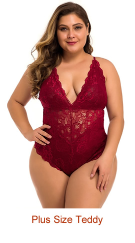 Plus Size Teddy