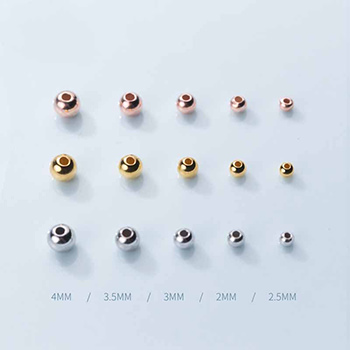 Simple Beads 925 Sterling Silver DIY Bead Spacer