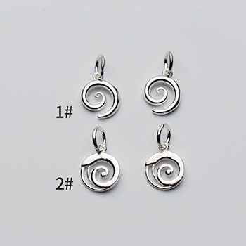 Simple Screw 925 Sterling Silver DIY Charm