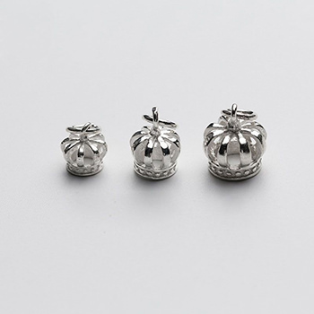 Simple Crown 925 Sterling Silver DIY Charm