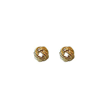 Fashion 3D Thread Ball 925 Sterling Silver Stud Earrings