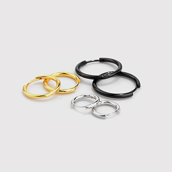 Minimalism Mini Circle 925 Sterling Silver Hoop Earrings