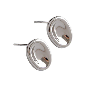 Ellipse 925 Sterling Silver Studs Earrings