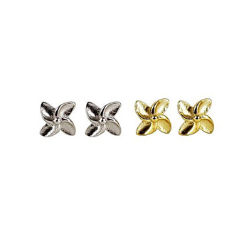 Fashion Windmill 925 Sterling Silver Stud Earrings