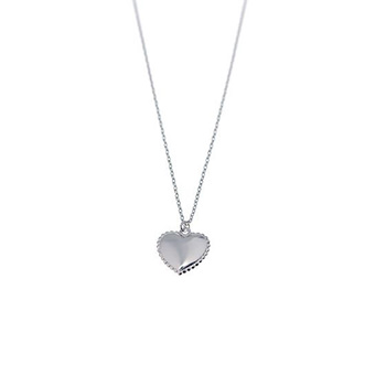 Honey Moon Hearts Love You 925 Sterling Silver Necklace