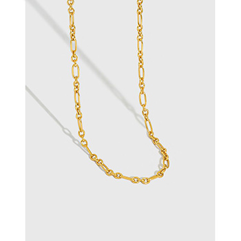 Friend Hollow Chain Choker 925 Sterling Silver Necklace