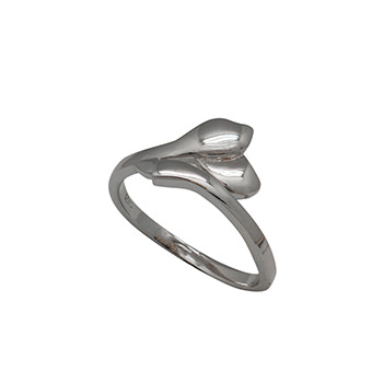 Adjustable Leaf 925 Sterling Silver Ring