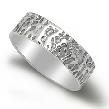 Tree Solid 925 Sterling Silver Promise Ring/Men Couples