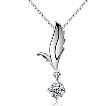 Angel Love Pendant 925 Sterling Silver Pendant