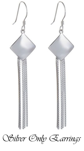 Silver Only Earrings